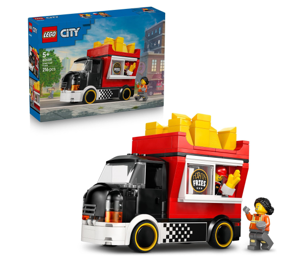 LEGO CITY 60488 Food truck z frytkami - 1473504 - zdjęcie 2
